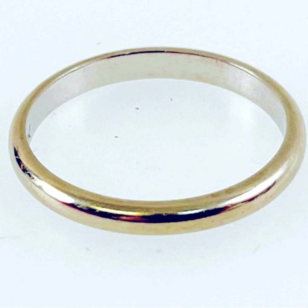 Fine 14K Yellow Gold Wedding Band Ring Size 6